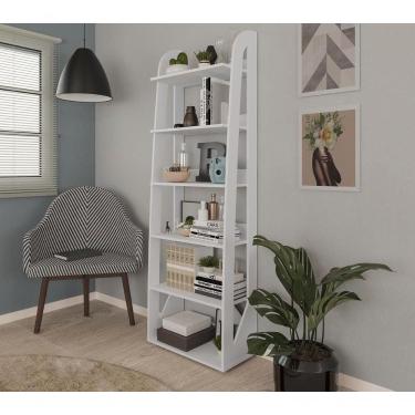 Imagem de Estante 6 Prateleiras Eisley Branco