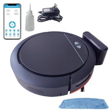 Imagem de Smart APP Controls aspirador de pó sem fio três em um artefato de limpeza! Robô de varredura inteligente, recarga automática, grande sucção, longa vida útil da bateria, função de esfregão e limpeza de