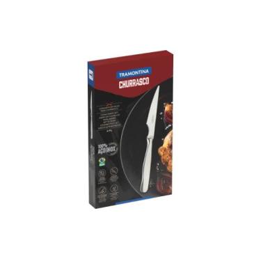 Imagem de Conjunto de Facas para Churrasco Tramontina Zurique em Aço Inox 4 Peça