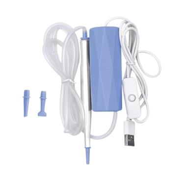 Imagem de Colaxi Caneta de pintura com e bomba de vácuo, ergonômica, silenciosa e fácil de usar, kits de arte com para iniciantes em projetos de, Azul