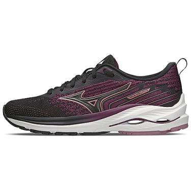 Imagem de Tênis Mizuno Feminino Wave Vitality 5 Corrida Preto/amora 101057057-36