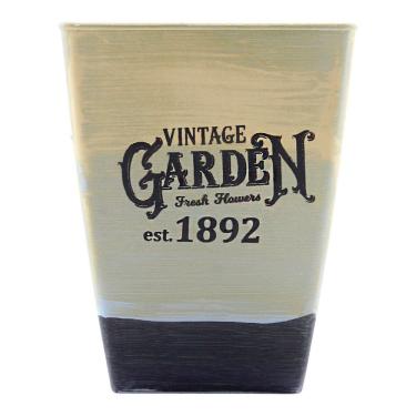 Imagem de Mini Vaso De Planta Cachepot Estampado Decorado 16cm