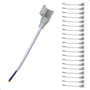 Imagem de Kit 20 Cabos Para Fita de Led 10mm Connect Ip65 Cod: 297480004-20 Avan