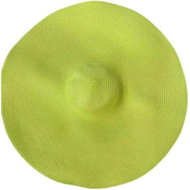 Imagem de Boné De Praia Verão 25 M Big Brim Oversize Dobrável Chapéus De Praia Para Mulheres Chapéu De Palha Dobrável Sun Protectio Party Travel, Milk Beige, A