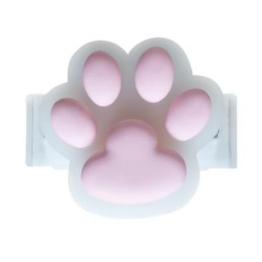 Imagem de Boppon Suporte Deslizante Para Celular Em Formato De Pata Rosa Tipo Grampo Celulares E Capas - Fofo Gato, Grande 3D Cachorro Kawaii, Presente Natal Meninas Mulheres