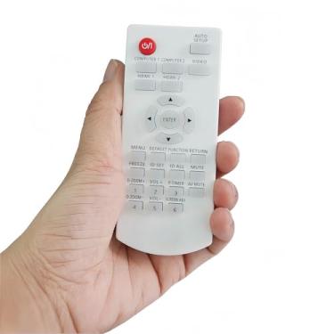 Imagem de Controle remoto de substituição N2QAYA000088 para projetores Panasonic PT-VW340Z, PT-VW360U, PT-VW530, PT-VW540, PT-VX410Z, PT-VX420, PT-VX430, PT-VX600U, PT-VX610, PT-VX610, PT-VX430, PT-VX600U