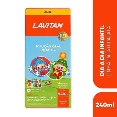 Imagem de Polivitamínico Infantil Lavitan Kids Solução Oral Laranja 240ml