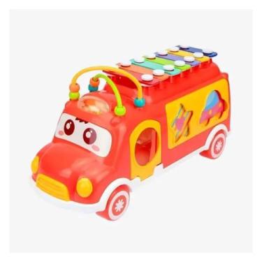 Imagem de Ônibus Xilofone Brinquedo Infantil Educativo Zippy Toys - 10392