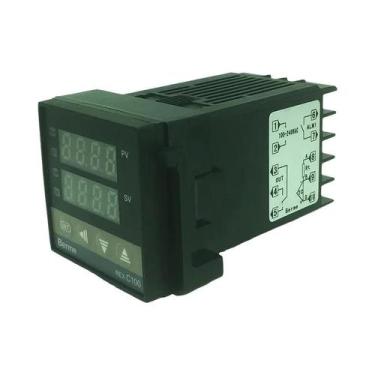 Imagem de Controlador De Temperatura Digital Com Termopar Tipo K E Saída SSR E R