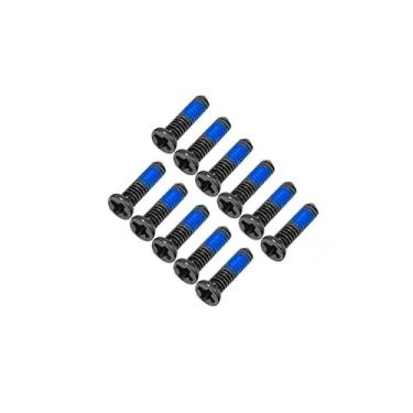 Imagem de Zahara 11 peças de substituição de parafusos de capa inferior inferior preta para Lenovo Legion 9 18IAX10 83EY