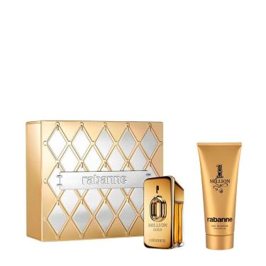 Imagem de Kit Rabanne Million Gold Masculino - Eau De Parfum 50ml + Sg 100ml