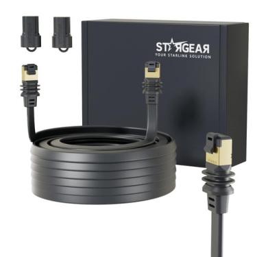 Imagem de Cabo STARGEAR Starlink Gen 3/Mini 10m com blindagem plana