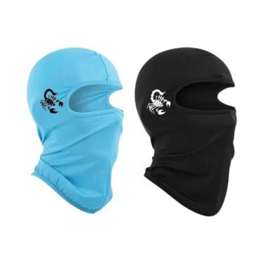Imagem de Balaclava de Ciclismo Masculina com Proteção UV - Respirável e com Des