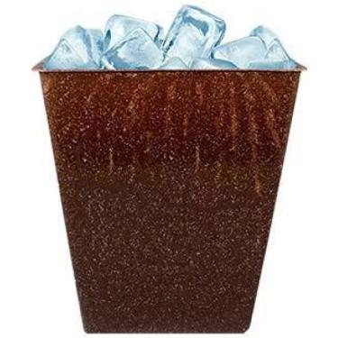 Imagem de Kit 6 Balde Gelo Fibra Coco Green 2,6L