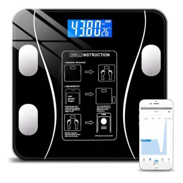 Imagem de Balança Digital Bioimpedância Bluetooth Corporal aparelho Capacidade m
