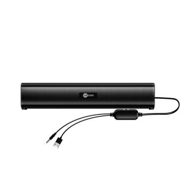 Imagem de Soundbar Lecoo Ds107 Usb 2.0 ? Caixa De Som Compacta Para Pc E Notebook