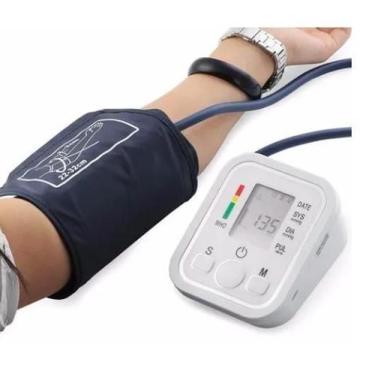 Imagem de Aparelho Medir Pressão - Controle De Saúde Simples E Seguro - Medidor 