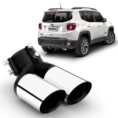 Imagem de Ponteira De Escapamento Esportivo Jeep Renegade Outs Parts