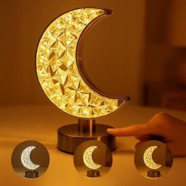 Imagem de Luminária LED de Mesa Sensível Toque com USB 3 Cores - TOP RIO