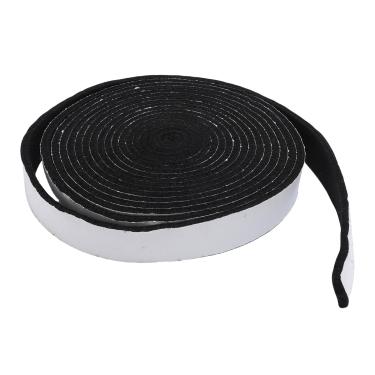 Imagem de Asixxsix Substituição da Junta para Grelha de Alta Temperatura, Junta de Feltro Autoadesiva de 4,5 m para Defumador de Churrasco, Fita para Juntas de Alta Temperatura (Preto)