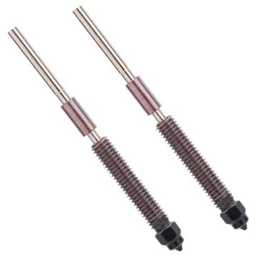 Imagem de 2pcs Bicos Impressora 3D para Creality K2 Plus/Hi, Bico Impressão de Alto Fluxo 0.4mm Substituição Compatível com K2 Plus Hi Peças de Impressora 3D Acessórios (Preto)
