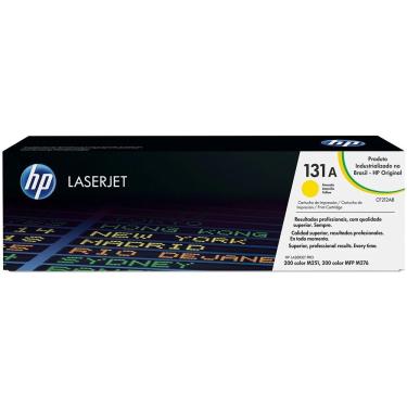 Imagem de Cartucho De Toner Original Hp 131a Cf212a Amarelo Laserjet