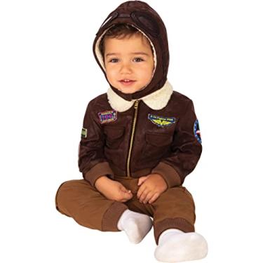 Imagem de Rubie's Fantasia de aviador para meninos, Conforme mostrado., Toddler