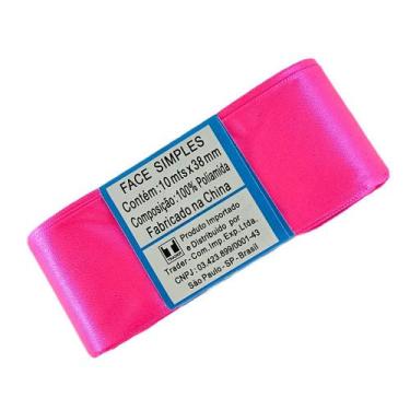 Imagem de Fita De Cetim Trader Artesanato Nº9 38mm Com 10 Mts