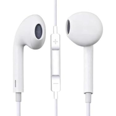 Imagem de Fones de Ouvido com Fio Compátivel com Lightning, iOS - iPhone 5, 6, 7, 7, 8, X, 11, 12, 13 e 14. Modelo 1° Geração (Padrão, Unidade, 1)
