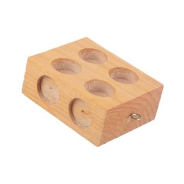 Imagem de Dynwave de demonstração científica, de fricção de declives de madeira, experimento de física, controle deslizante de plano inclinado de fácil, 6 Buracos