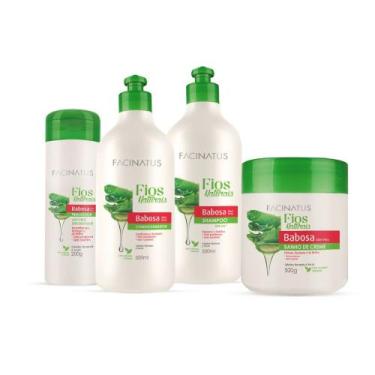 Imagem de Kit Tratamento Capilar Babosa Aloe Vera Facinatus