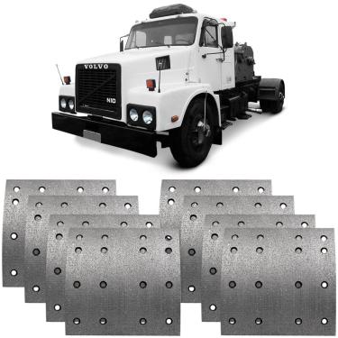 Imagem de Lona Freio Traseira Volvo N 10 N 12 Fras-le VV289/AF600