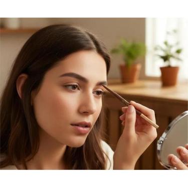 Imagem de Lápis De Sobrancelha Duo Ponta Fina Glass Ruby Rose HB526