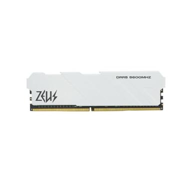 Imagem de Memória RAM Desktop Rise Mode Zeus Series 32GB (2x16GB), 5600Mhz, DDR5, CL46, Branco - RM-D5-2X16G-5600ZE-W
