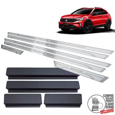 Imagem de Soleira Volkswagen Nivus Trendline Prata Alto Relevo