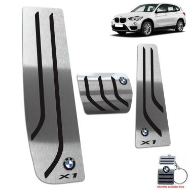 Imagem de Pedaleira Automático + Descanso Bmw X1 2009 A 2015 Preto