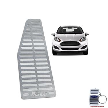 Imagem de Descanso De Pé Ford New Fiesta 2011 Até 2019 Aço Inox