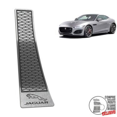 Imagem de Descanso de Pé Em Aço Inox Jaguar F Type 2021 Preto