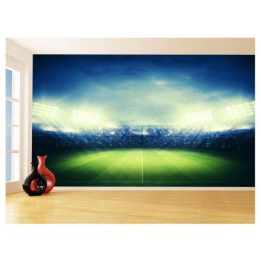 Imagem de Papel De Parede 3D Esporte Estádio Gramado Campo 3,5M Spt62
