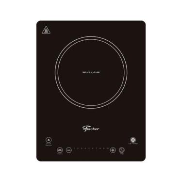 Imagem de Fogao cooktop de indução fischer 1 boca eletrico vitroceramica touch 2