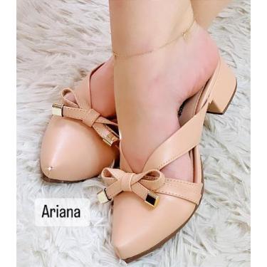 Imagem de Mule Laçinho Confortável e Estiloso para Mulheres - Ariana Calçados, B