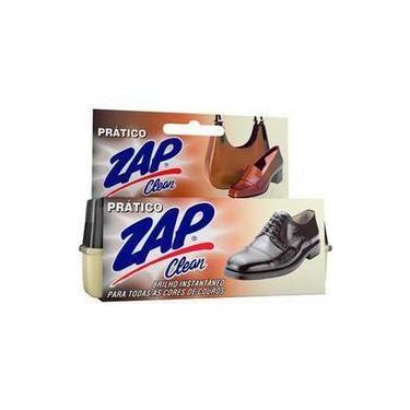Imagem de Graxa Líquida Brilho Para Calçados Prático Zap Clean