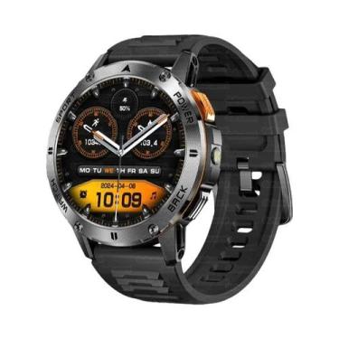 Imagem de Relógio Inteligente Masculino Com GPS, Tela HD AMOLED, Monitor De Freq