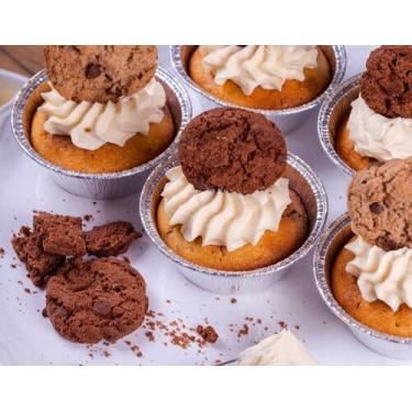 Imagem de 300 Forminha de Alumínio para Empada Cupcake Bolo 45ml - Wyda