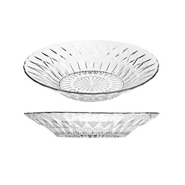 Imagem de Prato Fundo em Vidro Le Jade Transparente 22,2cm
