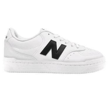 Imagem de Tenis new balance bb80 unissex, 34, Branco, Preto