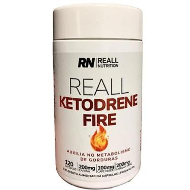 Imagem de Termogênico Ketrodrene Reall Nutrition Metabolismo Gorduras, Original