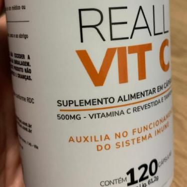 Imagem de Suplemento Vitamina C Com Magnesio 120 Caps Reall Nutrition, Original