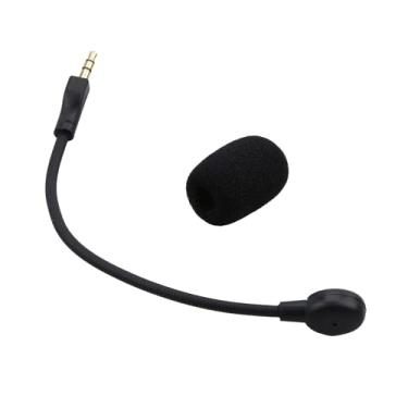 Imagem de MOOKEENONE Microfone removível de 3,5 mm para fone de ouvido Logitech G PRO X Gaming