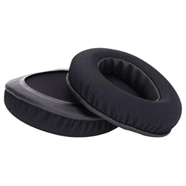 Imagem de Acouto Almofadas de Malha Respirável para Substituição de Espuma para Orelha Pud Almofadas de Malha Respirável Capa para Fones de Ouvido ROG STRIX 300 500 700 para Fones de Ouvido Eletrônica/de,